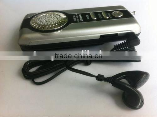 Auto sacn FM radio for iphones and ipods with earphones