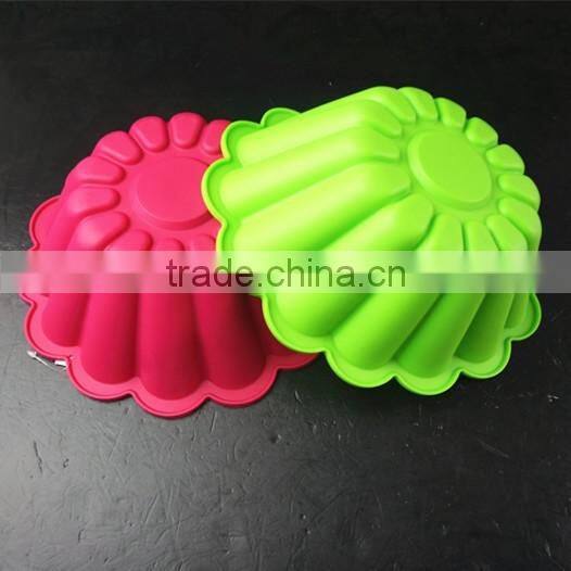10134 flower Shape Silicone Cake Mold
