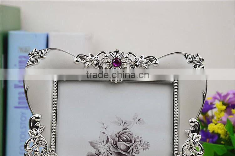 Classical Creative Photo Picture Frame Modern Design With Gold or Silver Plastic Photo Frame