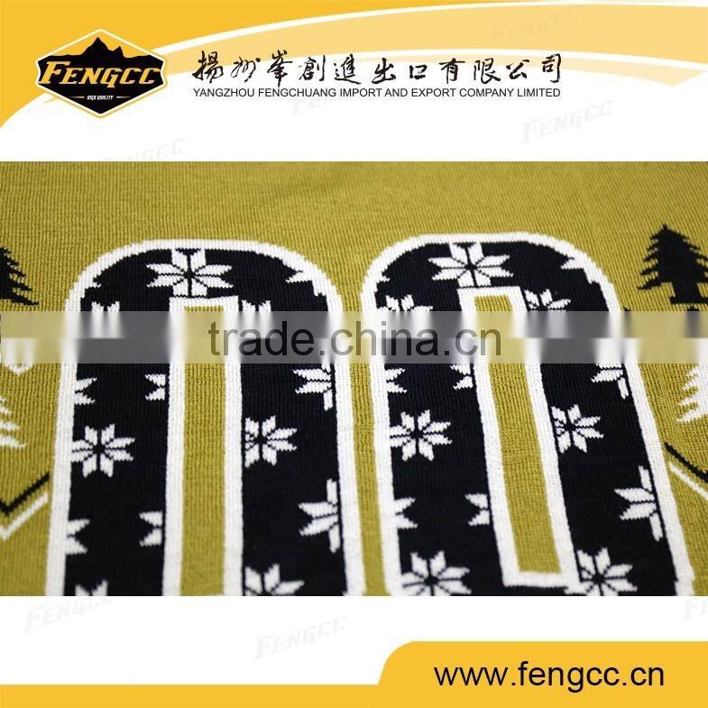 2016 baseball kids unisex winter sports knited kids pullover sweater