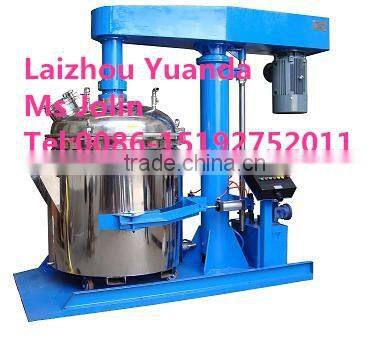 Mechanical Lifting/Hydraulic Lifting Vacuum High Speed Dispersing Tank