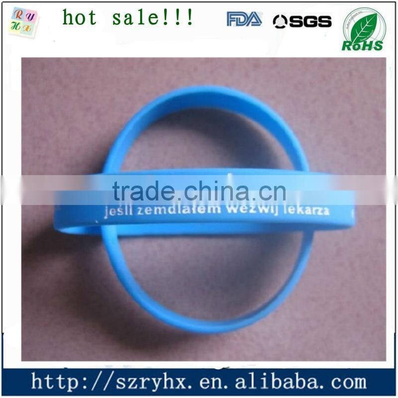Free rubber bracelet for promotional,thin rubber bracelets for kids,adults.