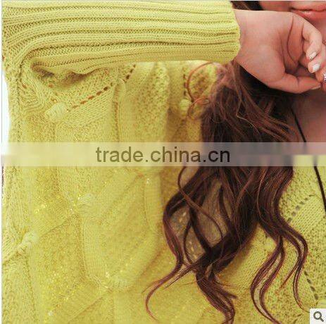 2012 fashion and popular knit wear for girl