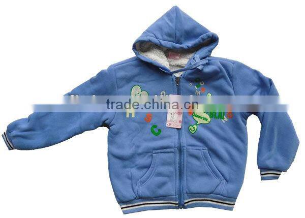 6025A-E stocklots cheap winter kids fleece jackets
