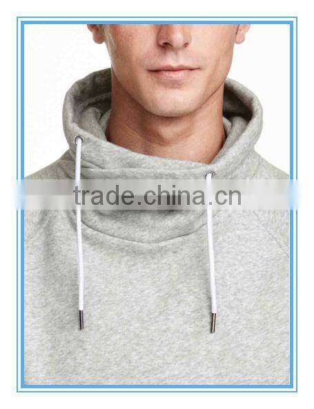 Long sleeved top funnel collar sweatshirt