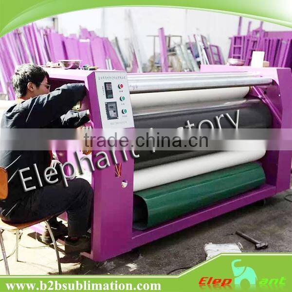 Factory supply competitive price oil textile roller large format sublimation transfer printing heat press machine
