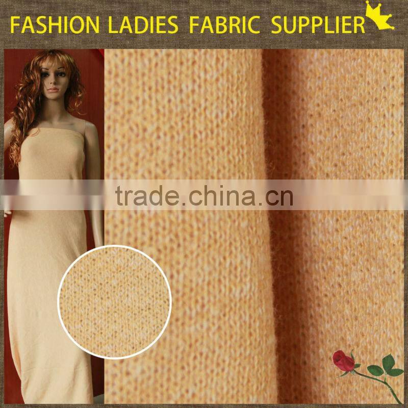 shaoxing textile New designs! poly/ctn jacqaurd fabric,garments fabric,ladies' wearing fabric 270gsm jacquard knitting fabric