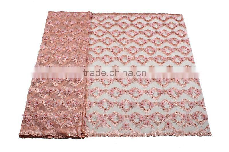 Bestwaylace Dress Material French Lace Fabric with Sequins FL0267-2