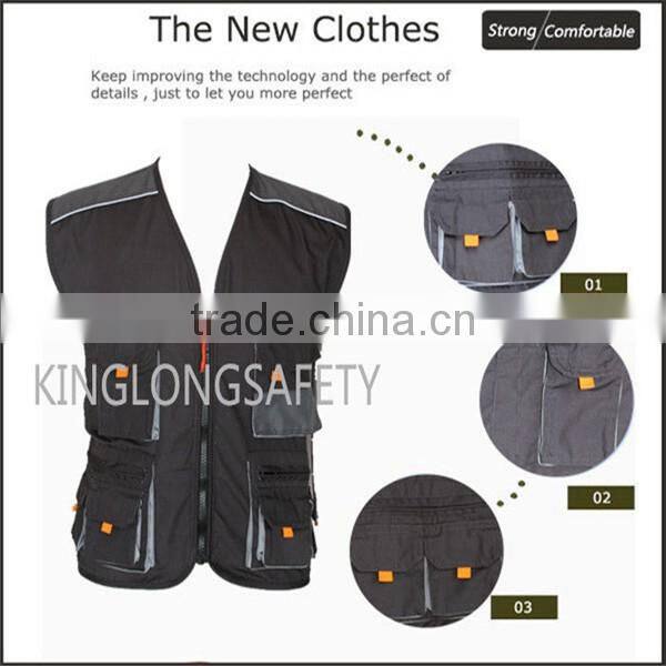 Nice design wholesale men clothing shooting vest