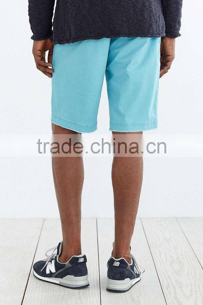 China manufacture wholesale light blue cargo shorts for men