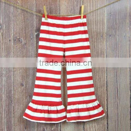 Wholesale ruffle pants winter legging warmer cotton clothes for children