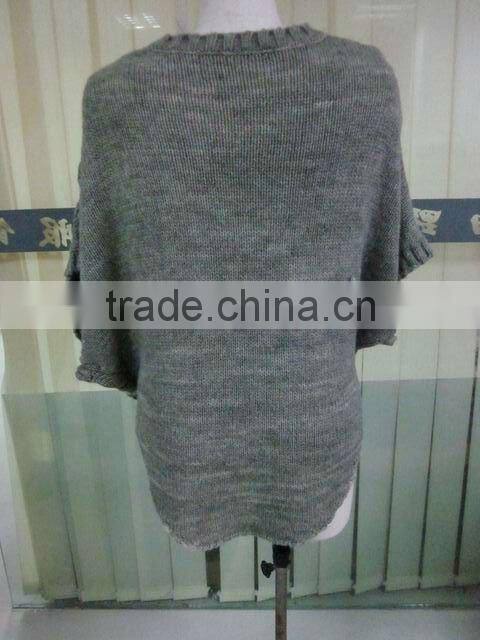lady acrylic fashion sweater