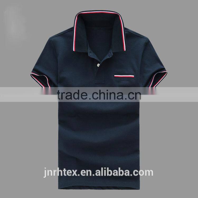 Trade Assurance premium cotton designer unbranded polo shirts with pocket