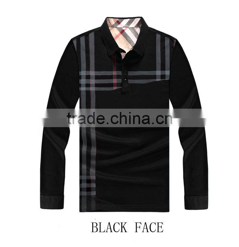 Men's long sleeve lapel Business and leisure fashion R0016