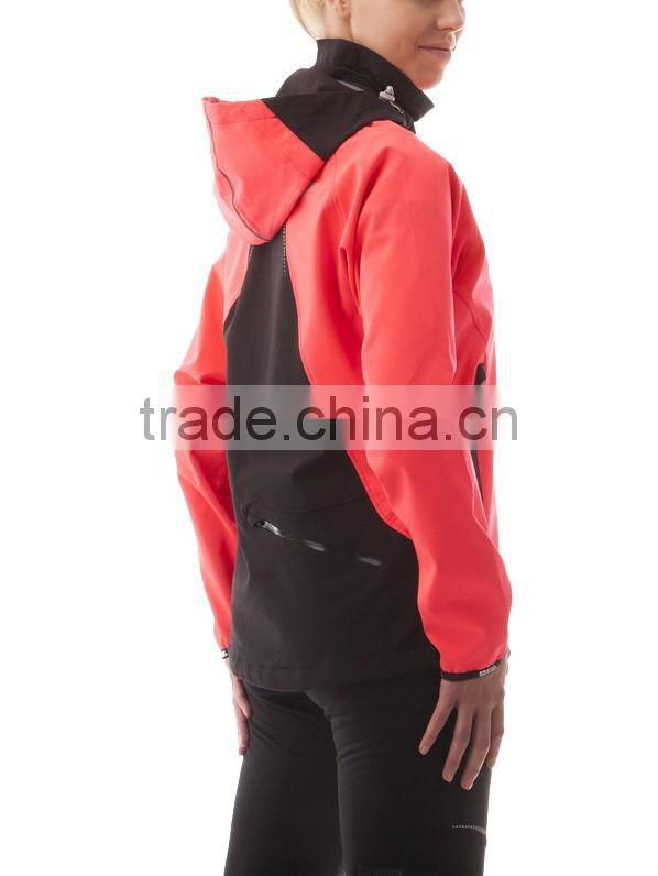 Fashion lightweight woman jackets active windproof cycling jacket