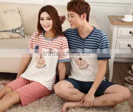 2015 wholesale best selling couples pajamas