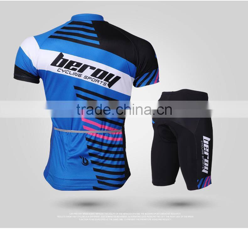 BEROY Brand New Bicycling Clothes, Thermal Cycling Jersey Activewear for Mountain Bike Riding