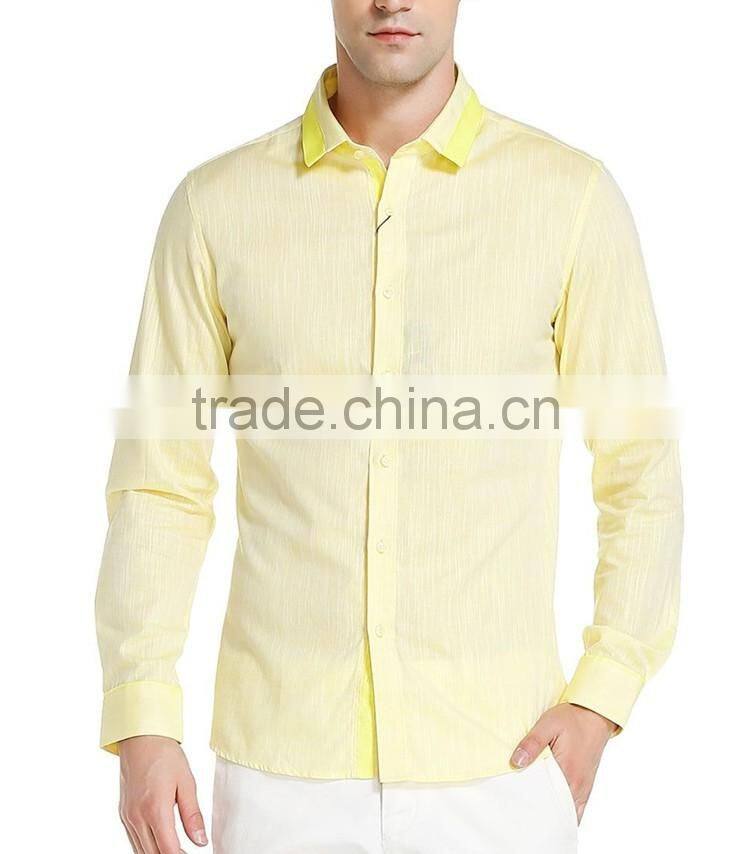 Latest fashion men casual shirts linen men shirts