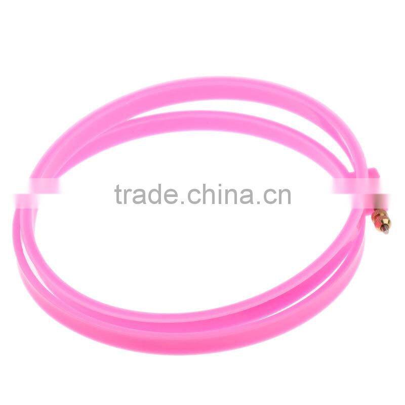 High Quality Embroidery Supplies Fuchsia Plastic Punch Embroidering Hoop