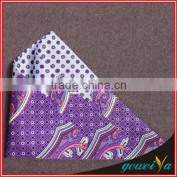 Gentleman Twill Silk Printed Fancy Handkerchief
