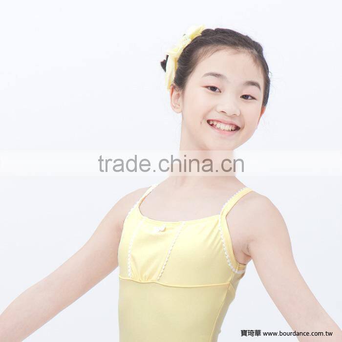 Girl camisole skirted leotards