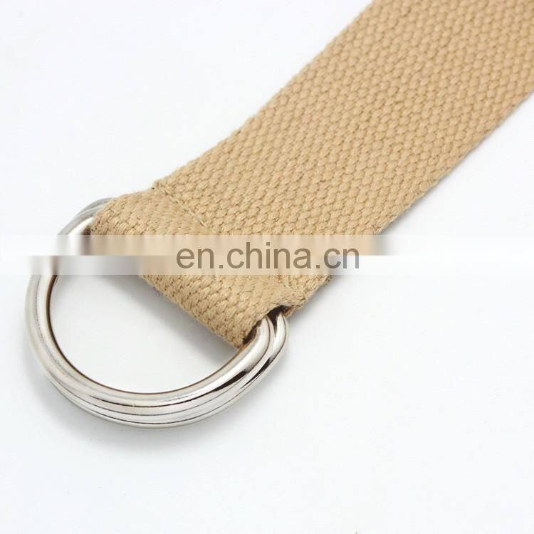 2015 Leisure Pure Color Canvas Webbing Belt Wholesale