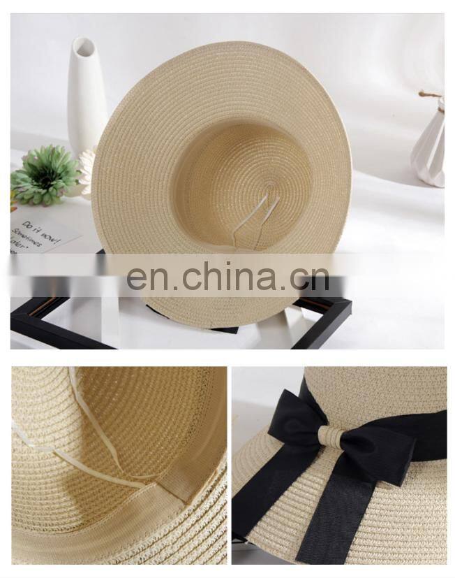 Straw Hat Topee Butterfly Beach Hat