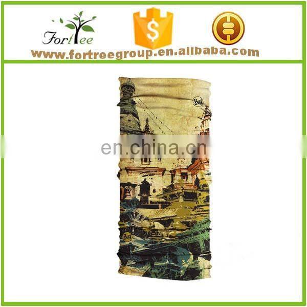 Custom sports headwear neck seamless tube elastic breathable mens headband bandana