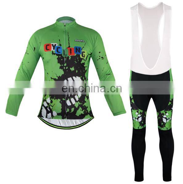 Wholesale long Sleeve breathable triathlon cycling wear