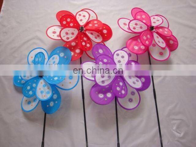 High quality best price toy windmills decorative windmill flower wind spinners