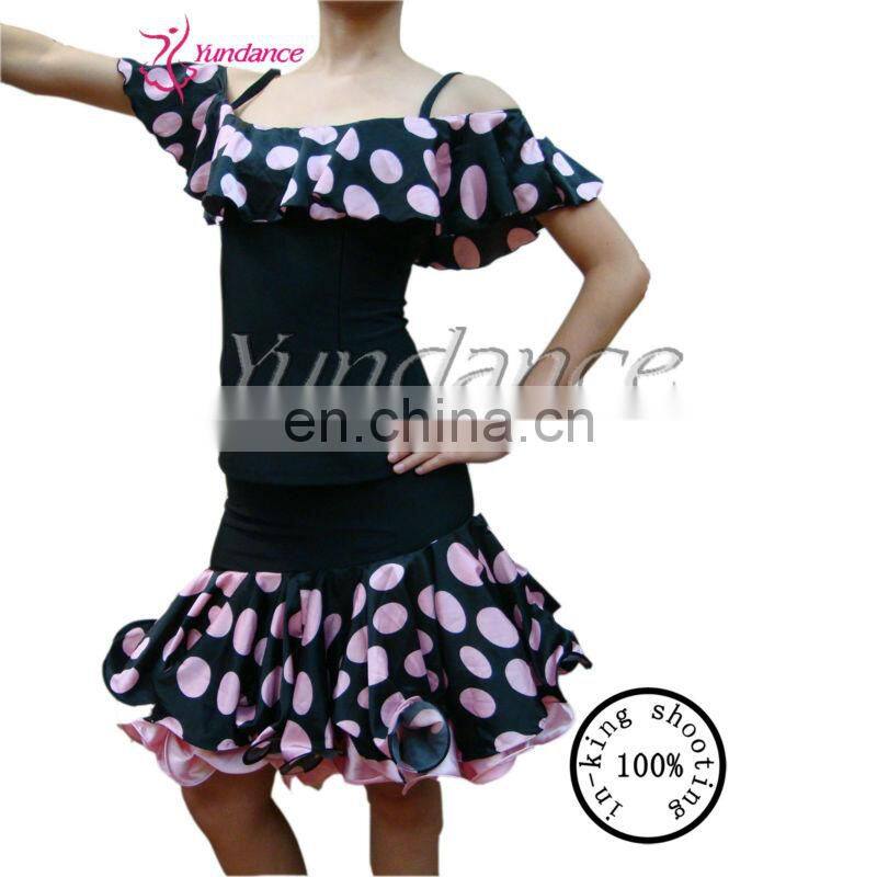2015 Wholesale Girls Dance Short Skirt Pink Guang Dong S-12