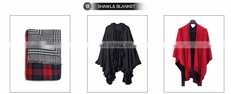 chinese wholesale suppliers ladies cashmere wraps fringe blanket geometry pattern kashmir winter shawls