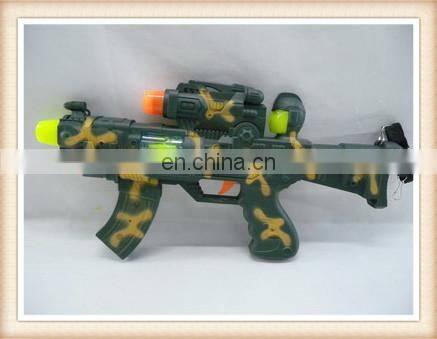 electric flashing plastic fireworks toy gun