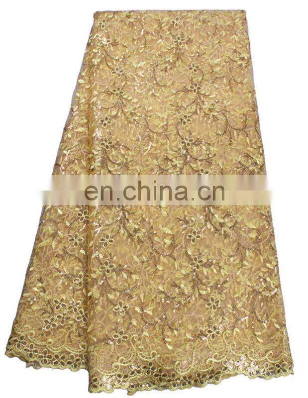 african guipure dry lace fabric for wedding dress