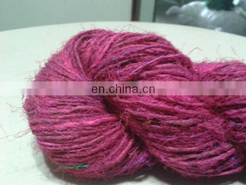 Recycled Sari Silk Yarn