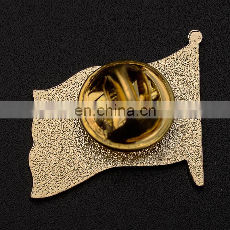 Die Cut UAE Victory Three Finger Hand Gold Sliver badge Pin Badge Sets