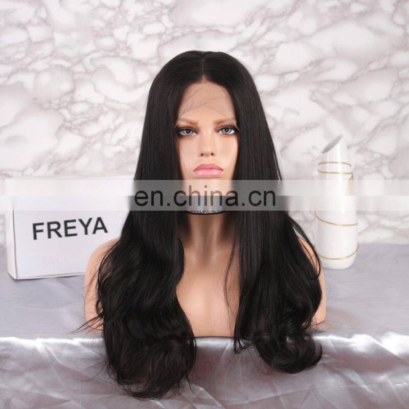 Top Grade Cheap Price Brazilian Virgin Human Hair Lace Front Wig