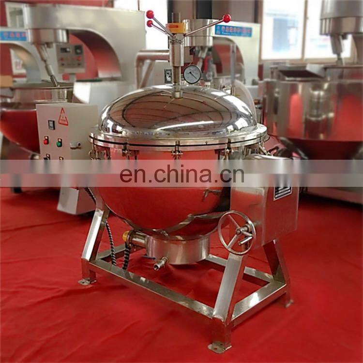 Stable quality high pressure electric industrial cooking pot stainless steel