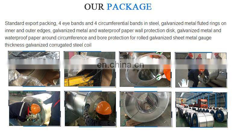 DX51d z100 hot dipped galvanized steel coil  for Roofing Sheet