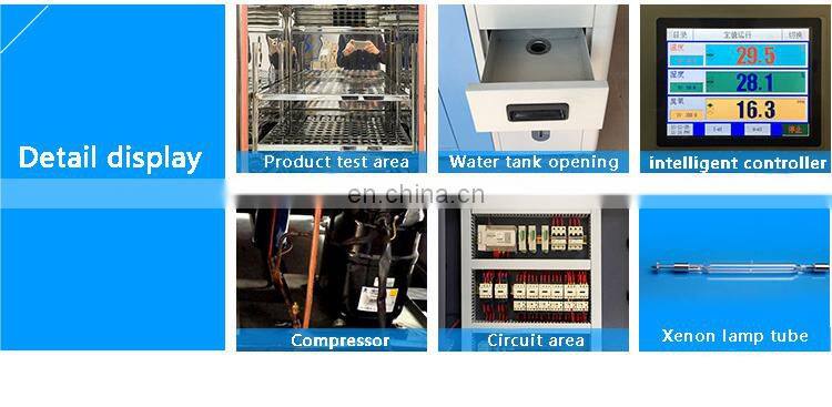 Xenon Lamp Weather Aging Resistance Test Chamber