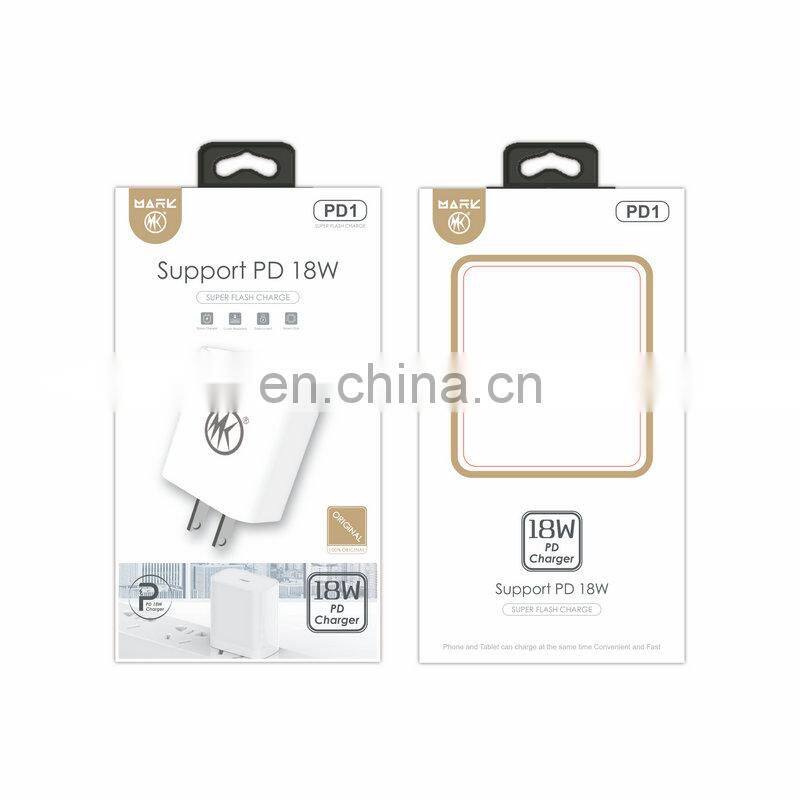 PD1 5V-2.1A Type-c Ports Fast charge charger