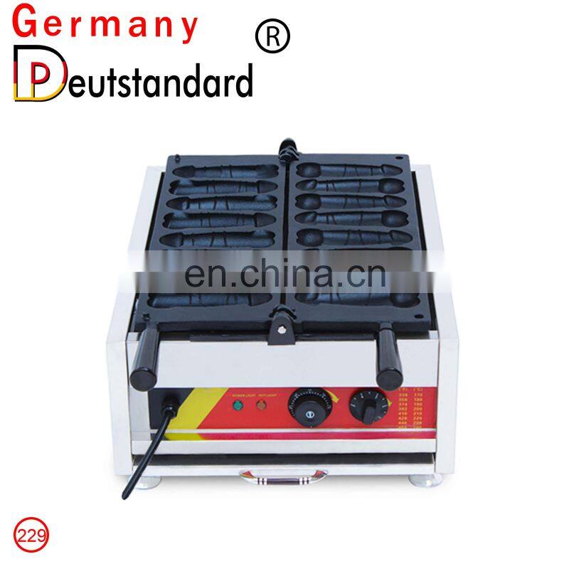 Commercial penis waffle maker/waffle making machine/egg waffle maker