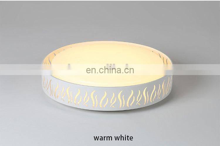 Modern LED Ceiling Light Round Bedroom Simple Living Restaurant Lighting