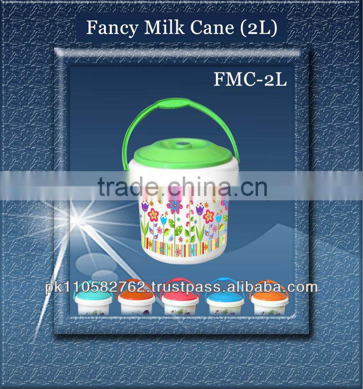 FMC-2L printed square high quality plastic bucket