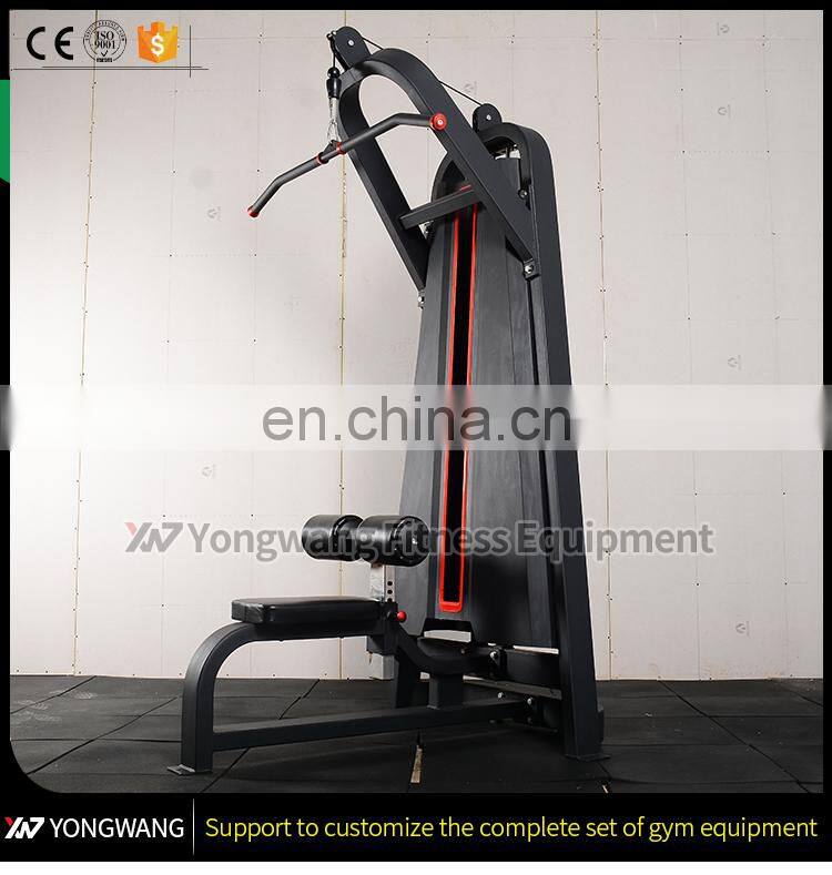 fitness equipment body building machine lat pulldown