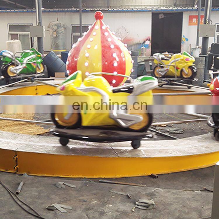 Amusement park rides equipment electric kids motor racing car games for sale