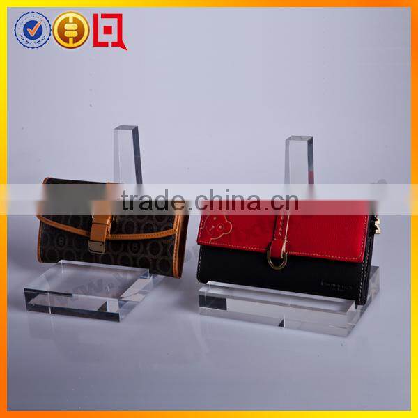 Custom hanging purse stands display rack