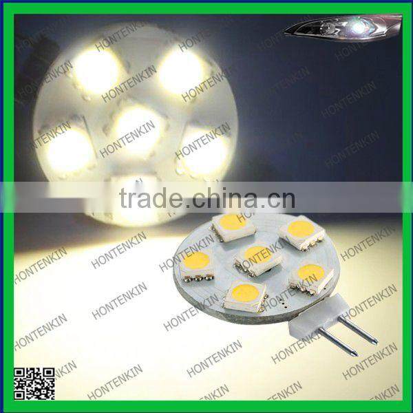 high brightness SMD 5050 80lm 1.2w g4 led bulb