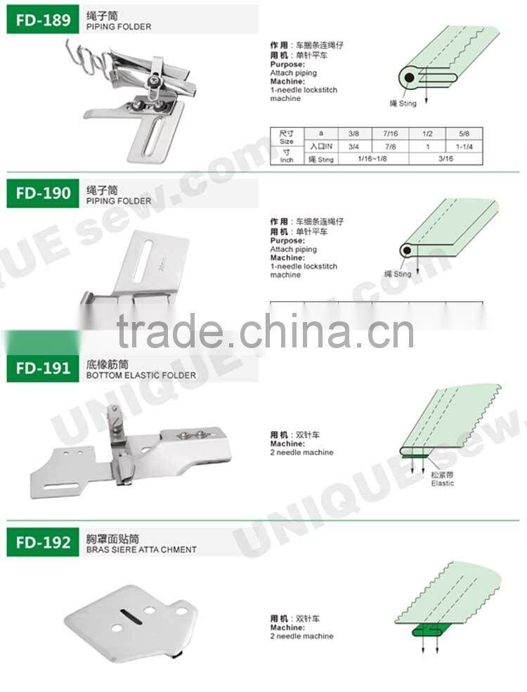 Folder/Binder for sewing machine 2