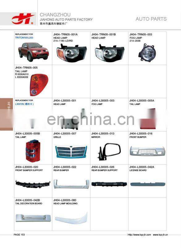 for TRITON'05/L200 & L300'05 spare parts